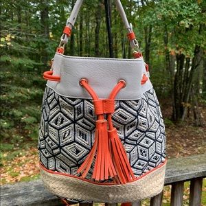 NWOT Big Budda Bucket Bag